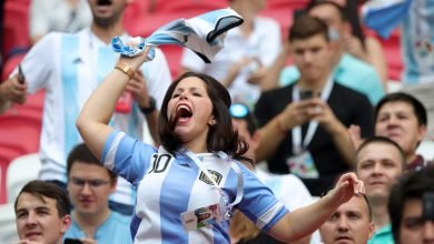 شاهد صور اجمل مشجعات الأرجنتين في كاس العالم 2022