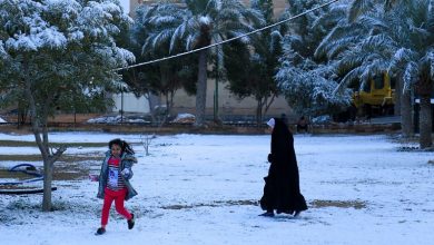 متى ينزل الثلج في العراق 2023