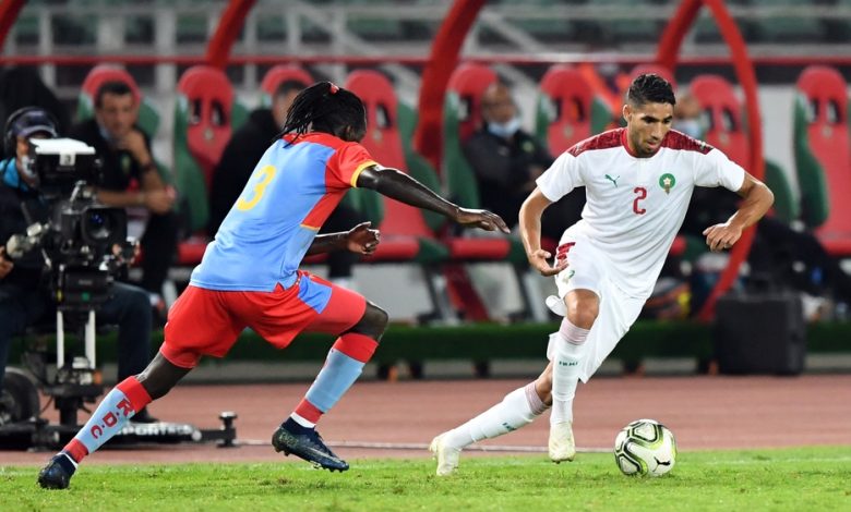 توقيت مباراة المغرب والكونغو بتوقيت المغرب اليوم الثلاثاء والقنوات الناقلة بث مباشر