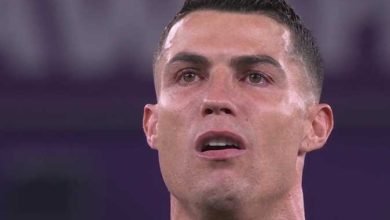 شاهد: بكاء كريستيانو رونالدو أثناء عزف النشيد الوطني