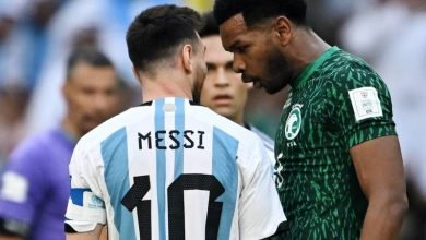 ماذا قال اللاعب السعودي البليهي لميسي في الملعب ؟