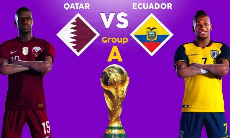 القنوات الناقلة لمباراة قطر والاكوادور لكاس العالم 2022
