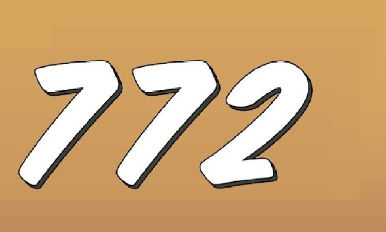 ما معنى كود 772 ؟