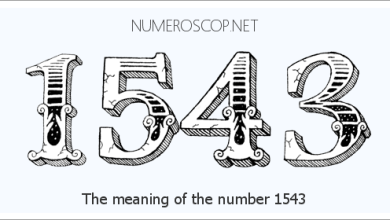 ما معنى 1543 ؟