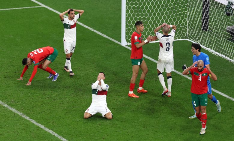 شاهد اعادة مباراة المغرب والبرتغال كاملة