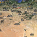 موقع رصد خريطة مناطق الزلازل في الجزائر