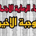 أسماء المشمولين بالرعاية الاجتماعية الوجبة الأخيرة 2026 في العراق أسماء المشمولين بالرعاية الاجتماعية