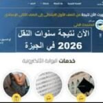 نتيجة سنوات النقل محافظه الجيزه 2026 سنوات النقل محافظه الجيزه
