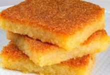 طريقة عمل البسبوسة الجاهزة