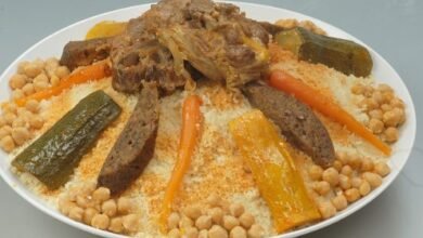 الكسكسي الجزائري التقليدي