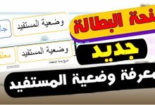 وضعية الاستفادة من منحة البطالة 2023 في الجزائر