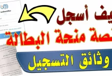 وثائق منحة البطالة 2023 في الجزائر